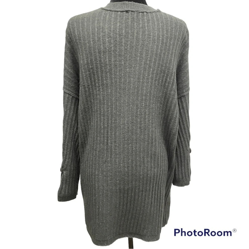 Intimately Free Free People Around the Clock Pullover Charcoal Gray M - Picture 9 of 10